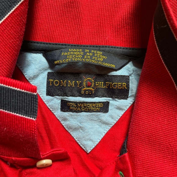 Tommy Hilfiger Men's Polo / Men's Size L / Classic & Vintage - Picture 2 of 6